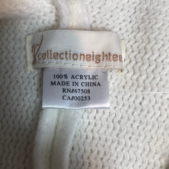 Collection Eighteen Ivory Wrap NWT One Size - Picture 4 of 5